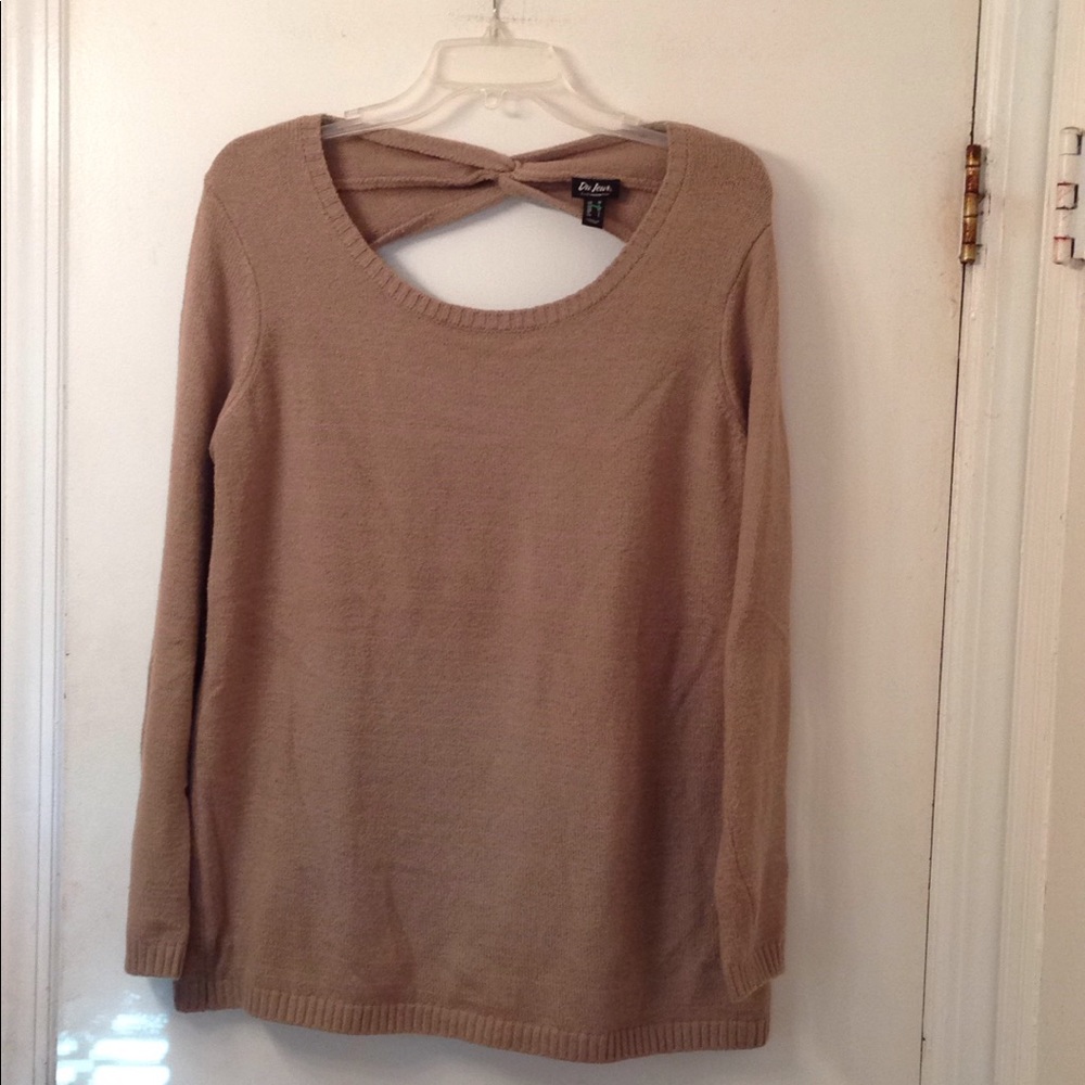 Du Jour sage green sweater